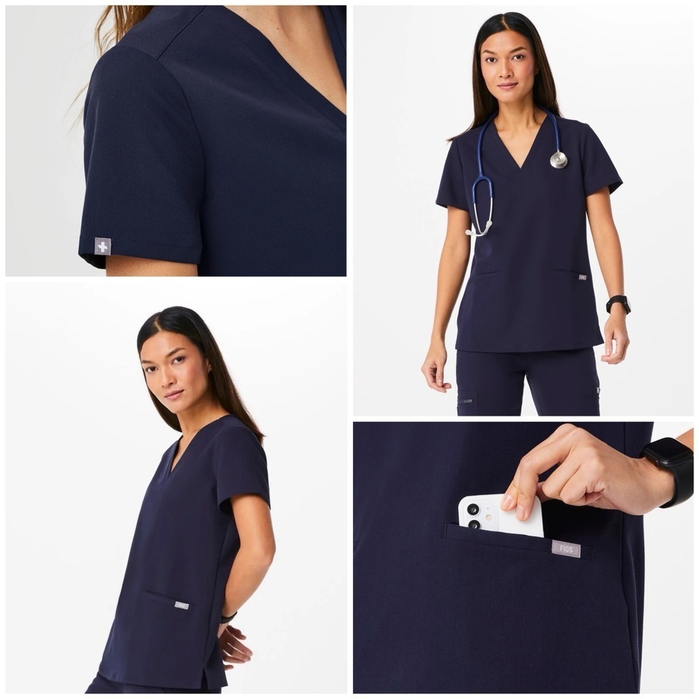 Figs Casma Three-Pocket Scrub Top™ (Size L)